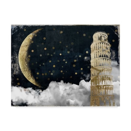 Color Bakery 'Cloud Cities Pisa' Canvas Art,24x32